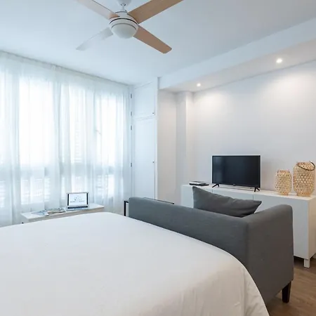 شقة Homeforguest Moderno Estudio Junto A Canteras لاس بالماس دي غران كاناريا